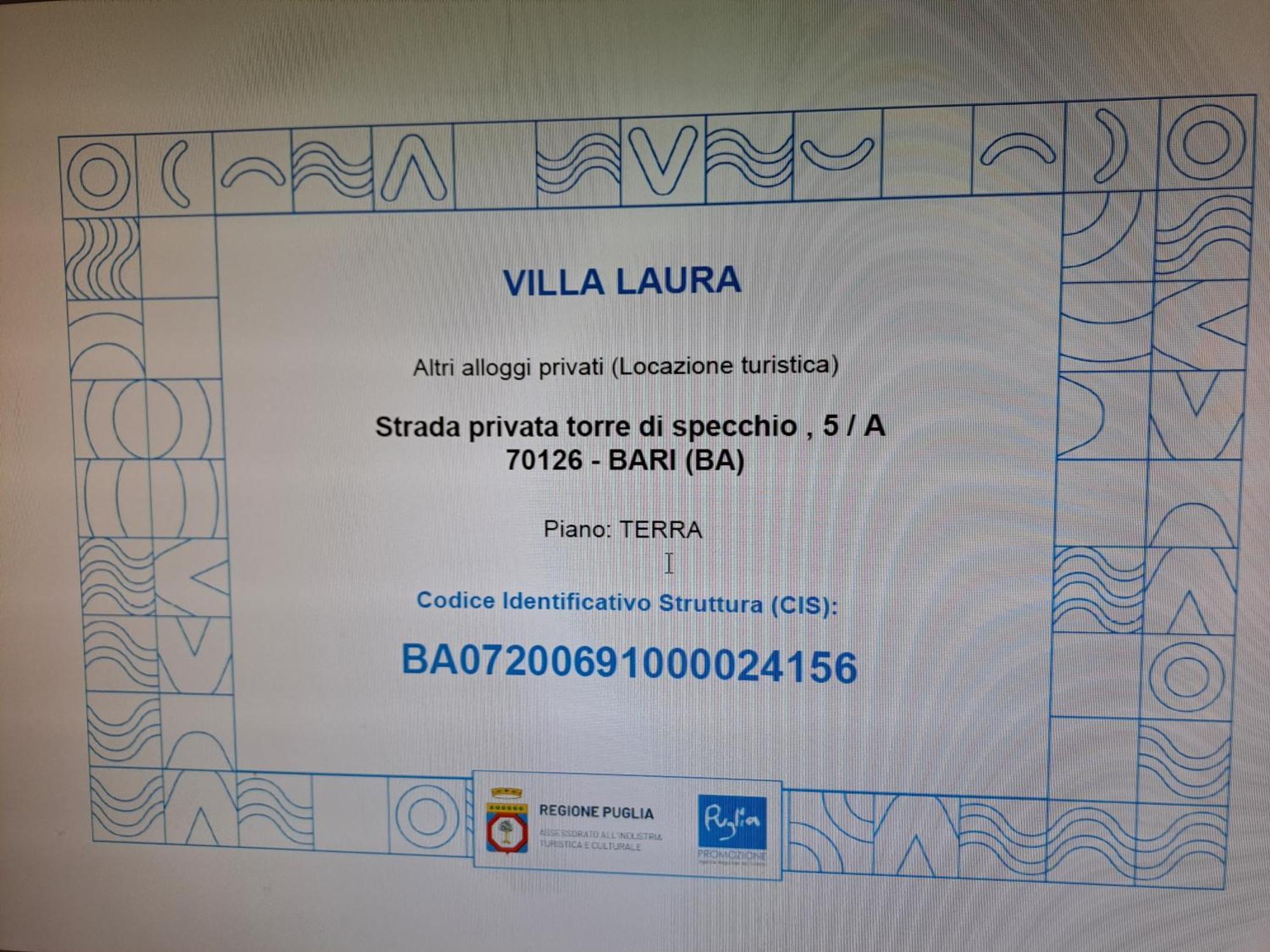 Villa Laura Bari Exterior foto